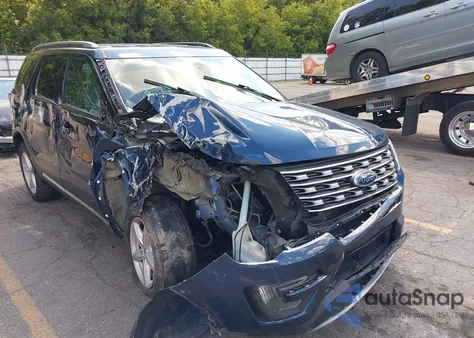 2016 Ford Explorer Xlt из США, поврежденный, VIN 1FM5K8D88GGA58501